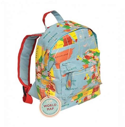 mochila mapa mundi